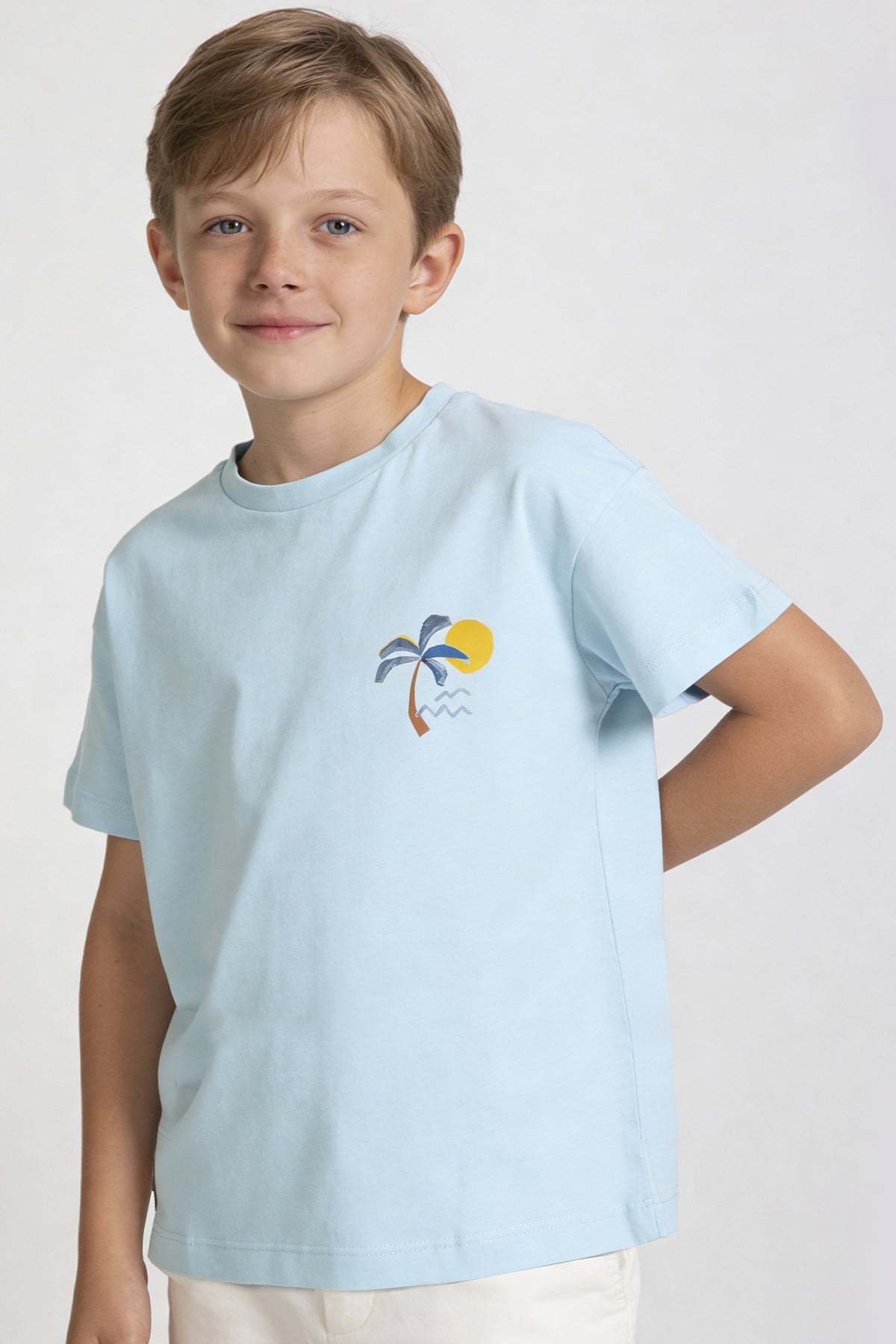 Tuffy Erkek Çocuk Örme T-Shirt-886