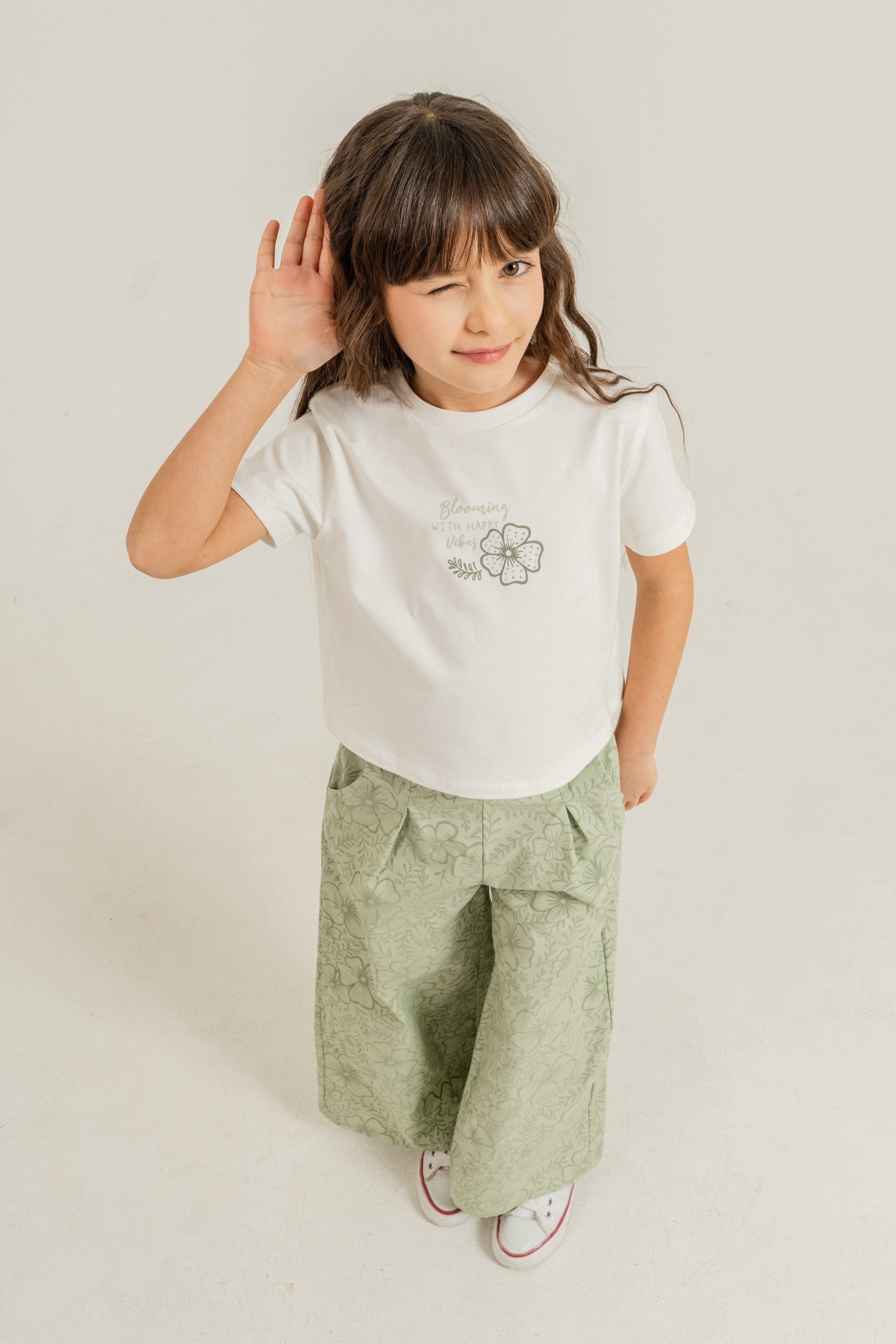 Tuffy Kız Çocuk Dokuma İkili Takım-3956-1