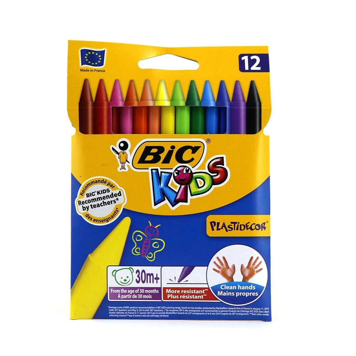 Bic Kids Silinebilir Pastel Mum Boya 12'li