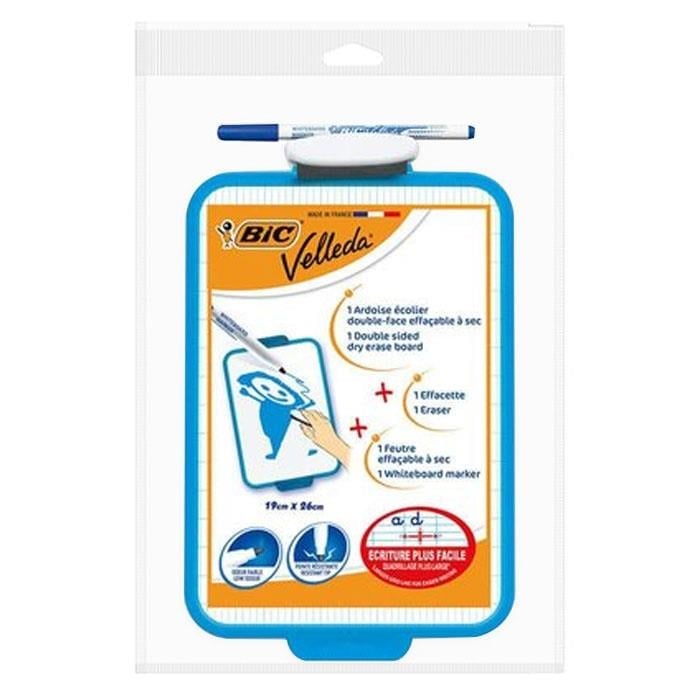 Bic Velleda Kalem ve Silgili Yazı Tahtası-Turkuaz