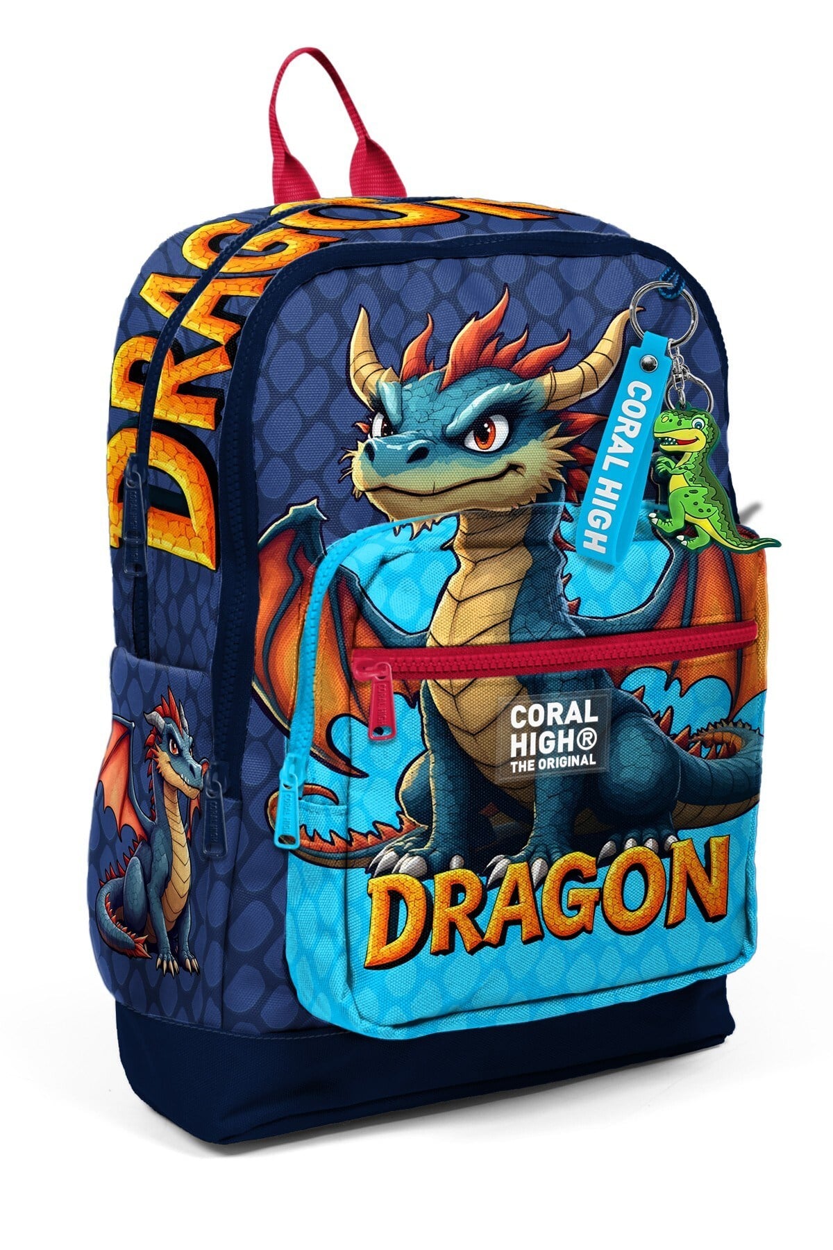 Coral High Kids Dragon Desenli Okul Sırt Çantası 33213