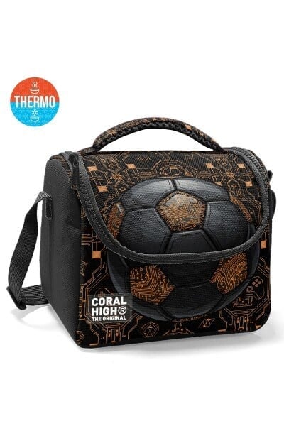 Coral High Kids Futbol Desenli Thermo Beslenme Çantası 37117