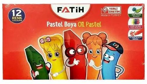 FATİH 12 Renk Pastel Boya