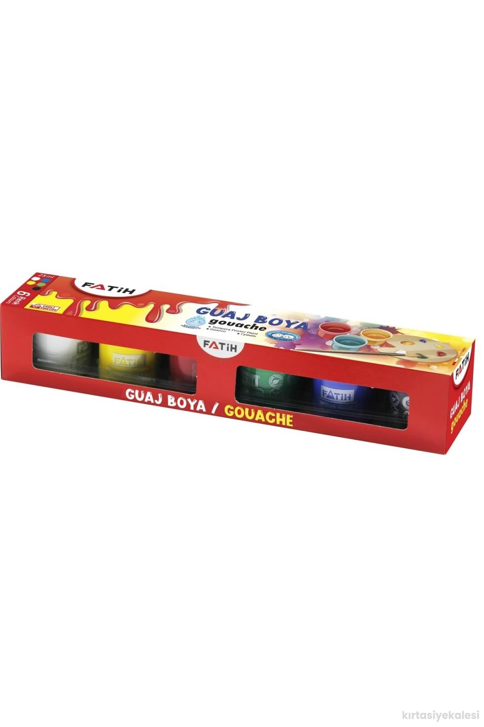 Fatih Guaj Boya 6 Renk (6X25=150 ml)