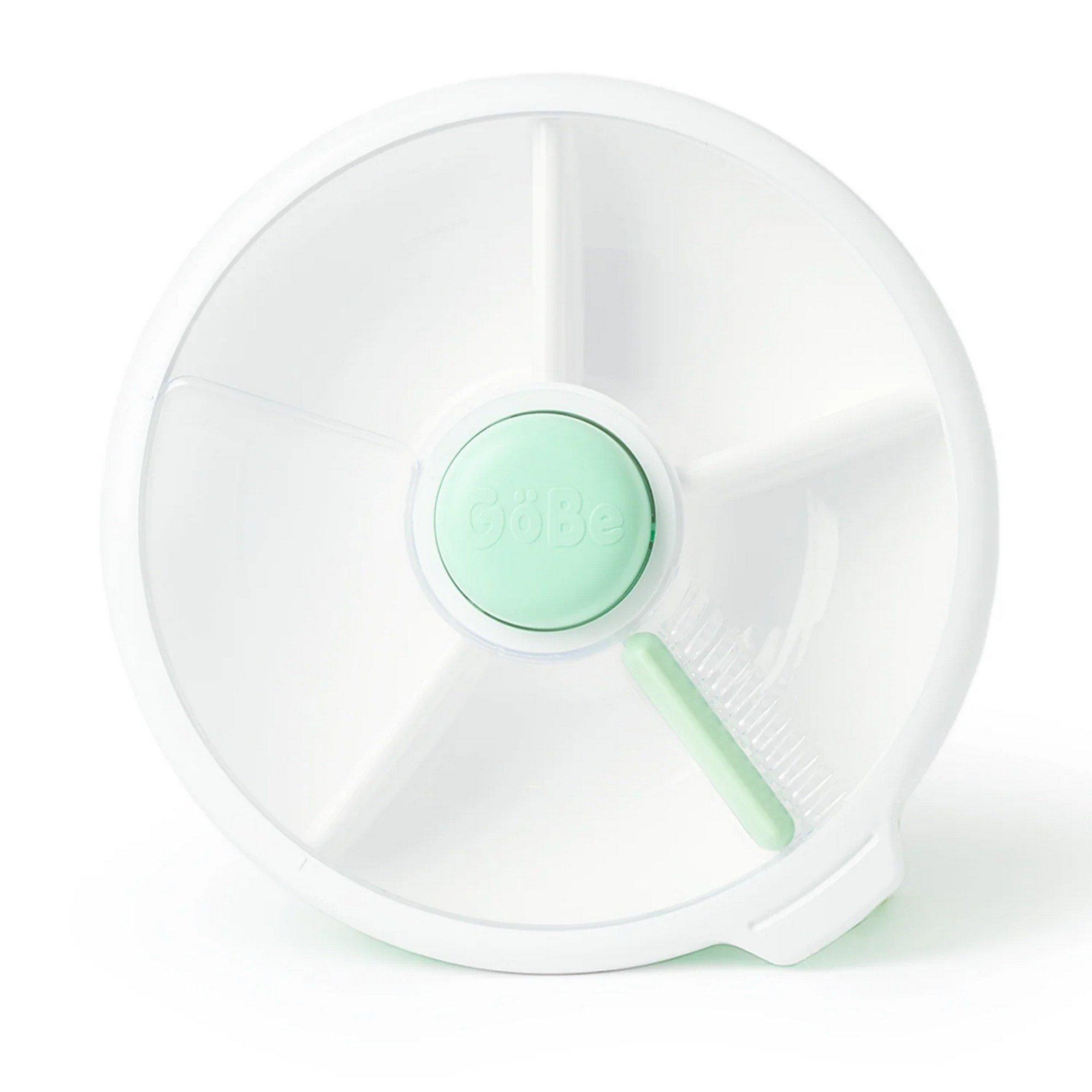 Göbe Kids - Büyük Boy Snack Spinner Yemek Kabı Yeşil