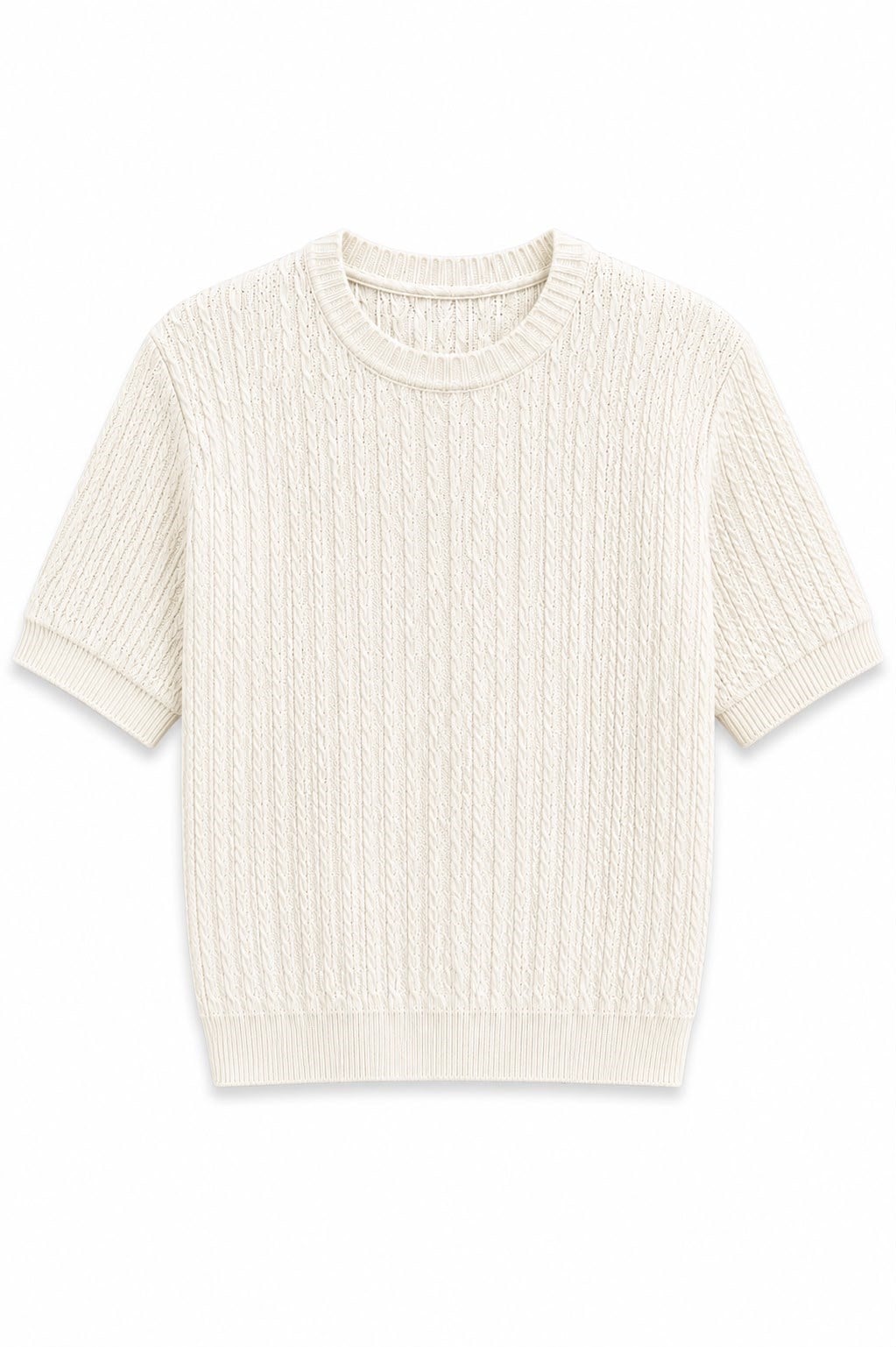 Erkek Regular Fit T-Shirt Bej
