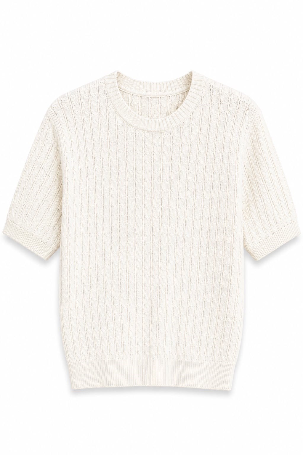 Erkek Regular Fit T-Shirt Beyaz