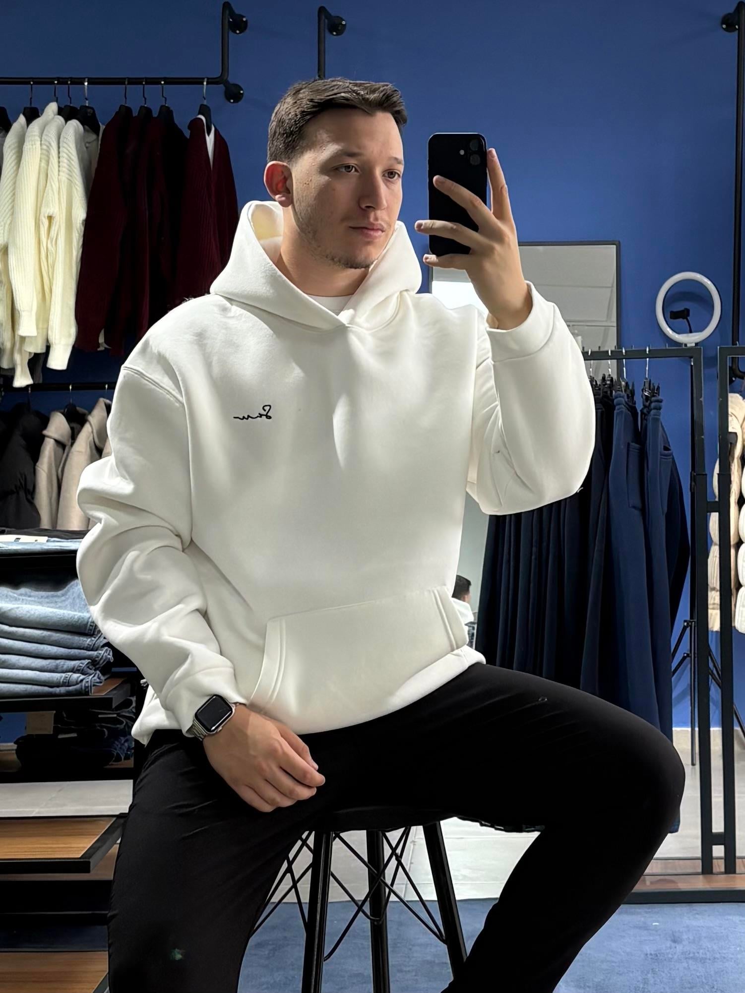 Oversize Arka Baskılı Sweet