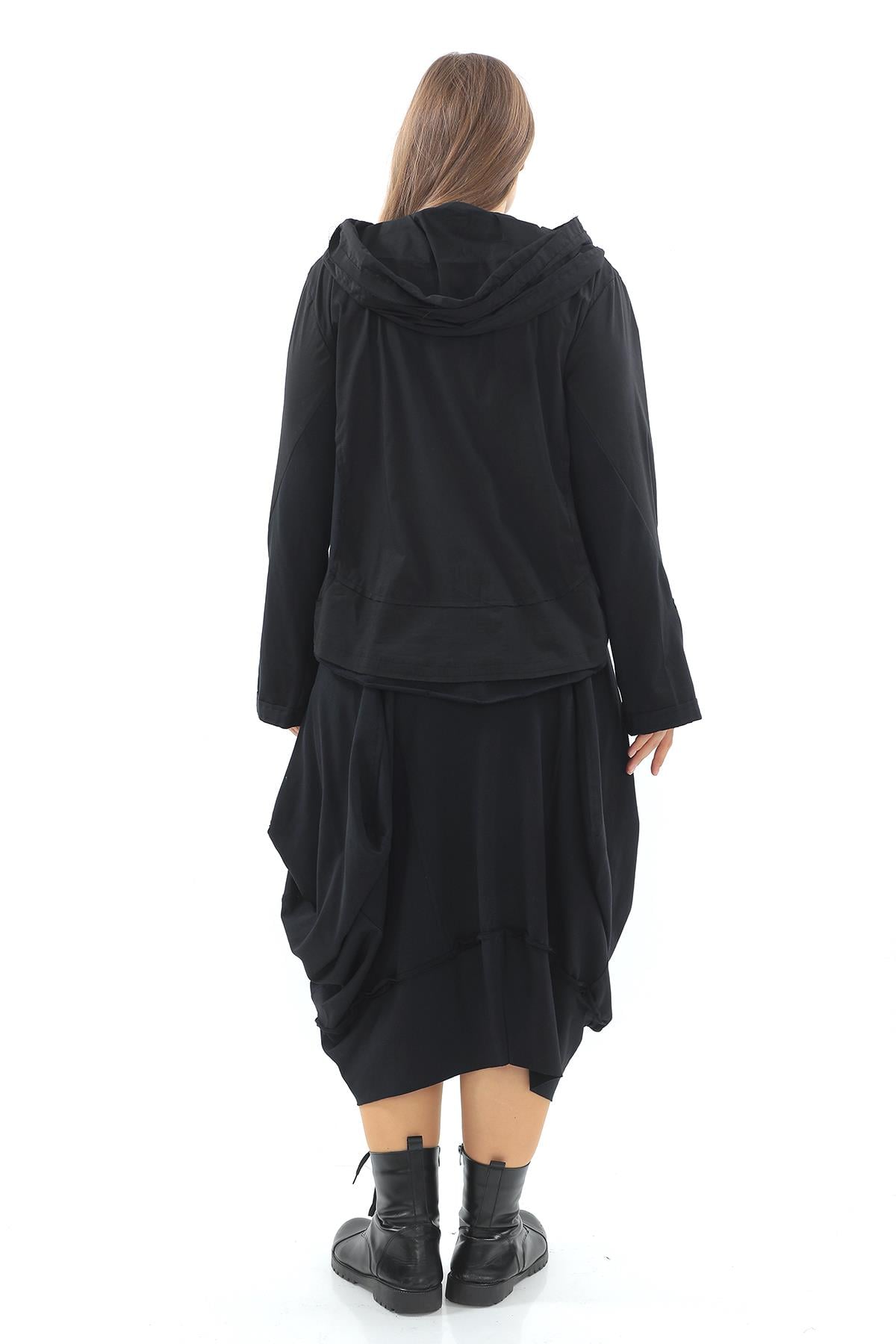 Black Polyester Jacket