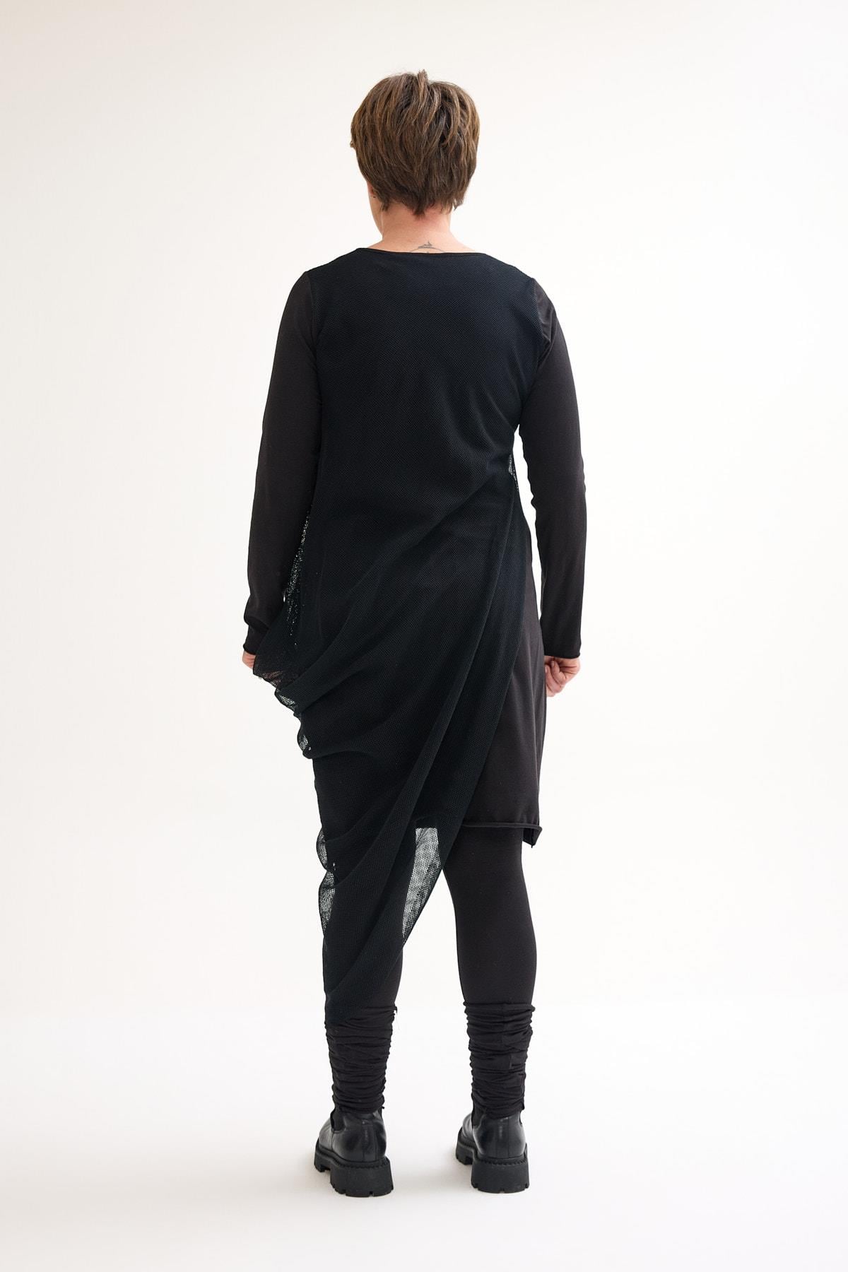 Black Viscose Dress