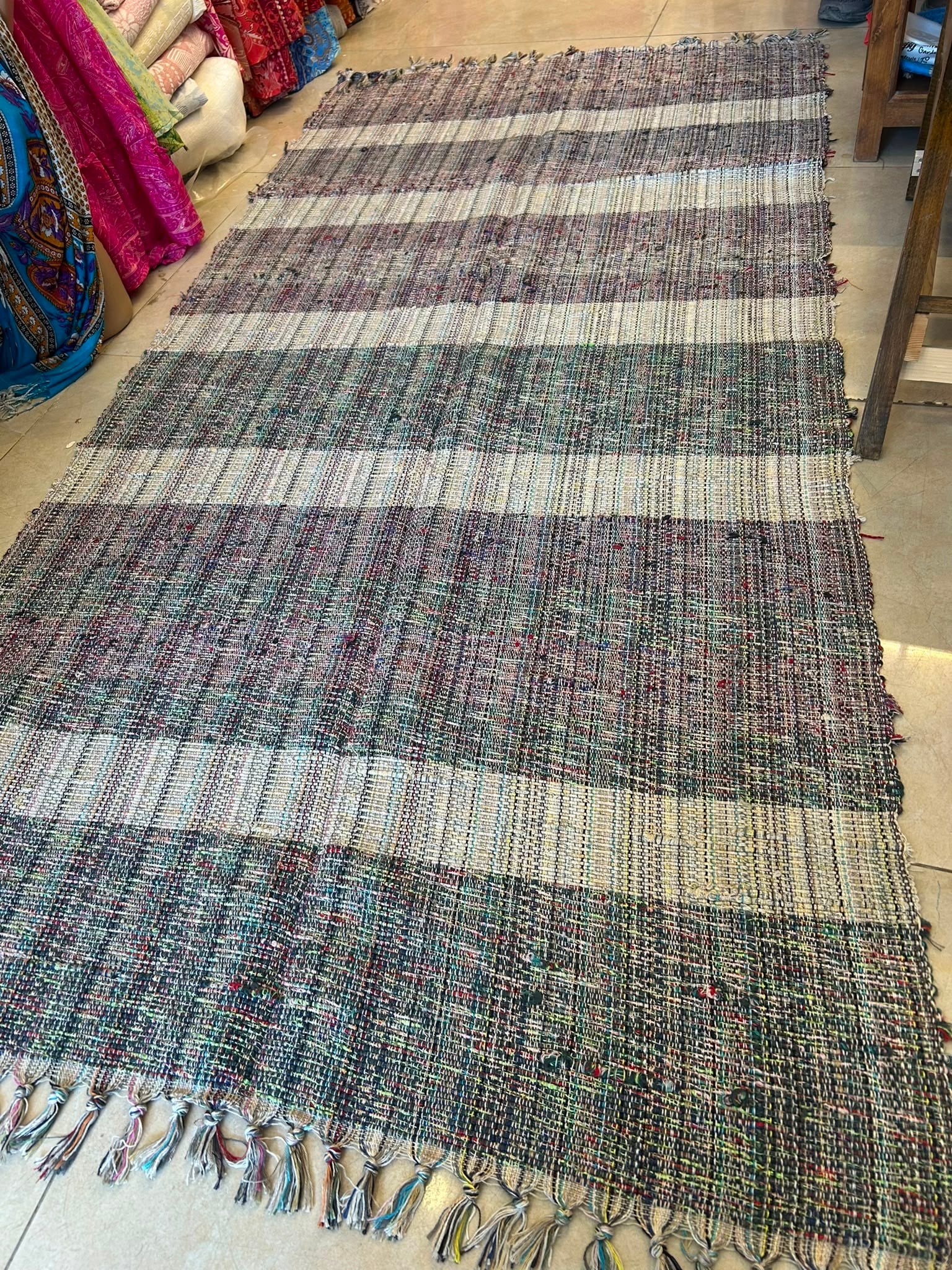 El Dokuması Şantuklu Kilim & Yolluk