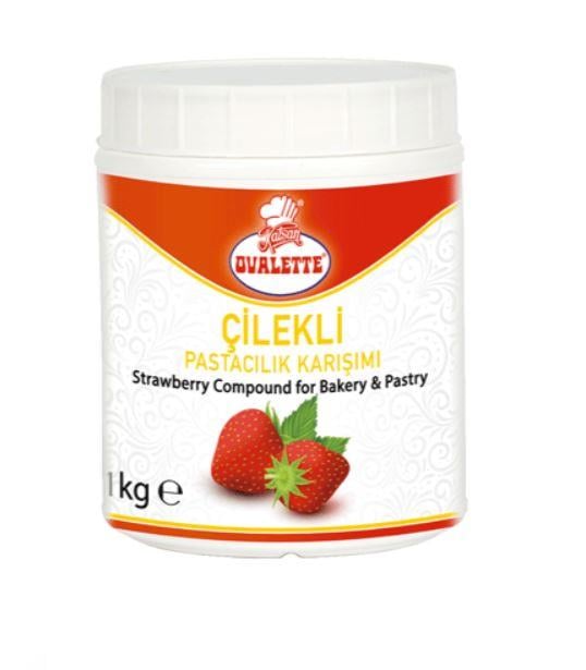 ÇİLEK MEYVE ÖZÜ SOS OVALETTE 1 KG
