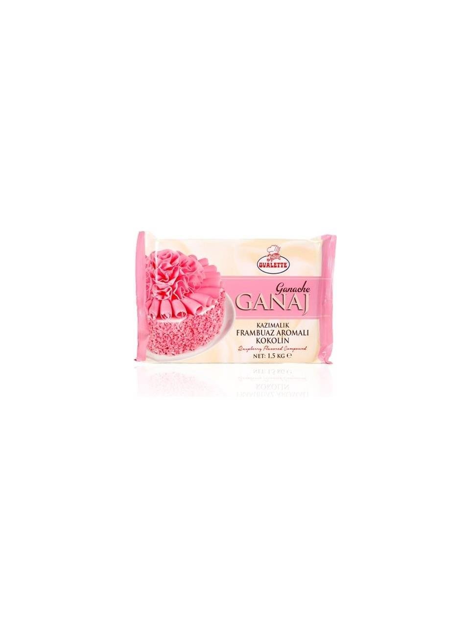 GANAJ ÇİKOLATA FRAMBUAZ OVALETTE