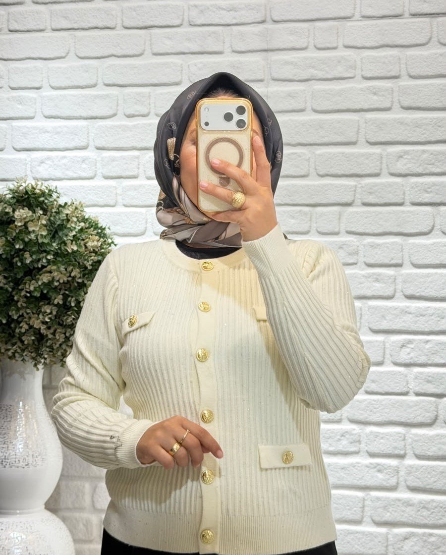 Nprive Fitilli Triko Hırka