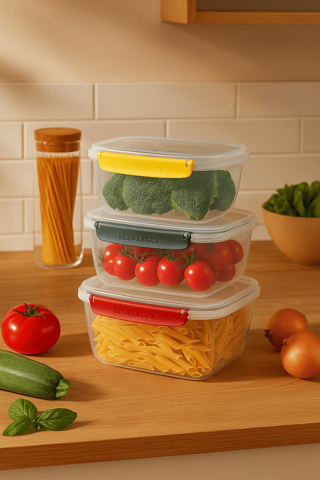 Master Dikdörtgen Saklama Kabı 3 Adet 5000Ml + 3000Ml + 1800Ml Karışık Renk