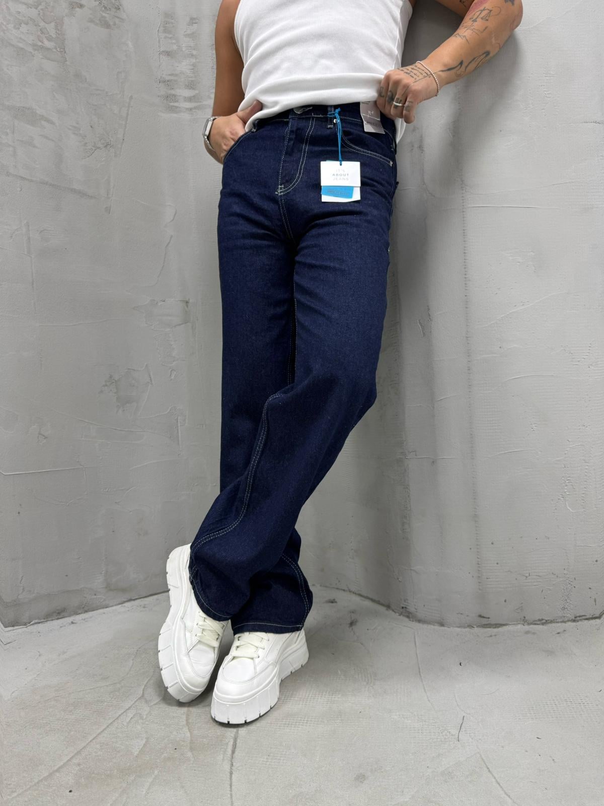 Baggy Regular Lacivert