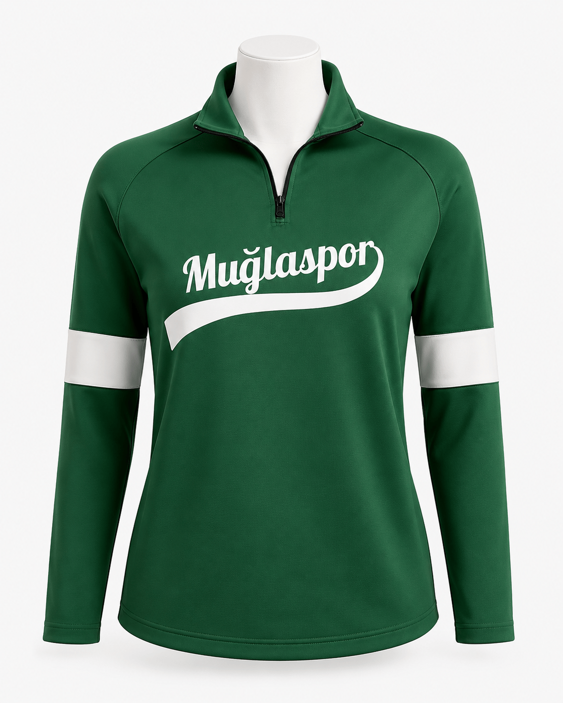 MUĞLASTORE YARIM FERMUAR EŞOFMAN ÜSTÜ