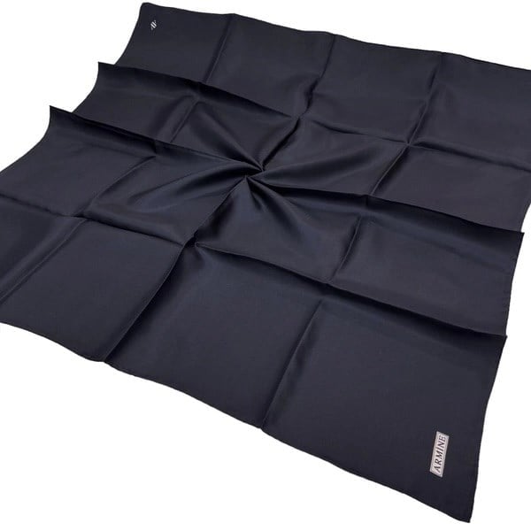 Armine Twill Eşarp Lacivert