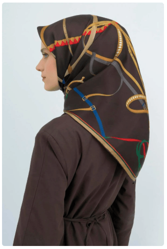 Saf İpek Sura Eşarp 9517D 84