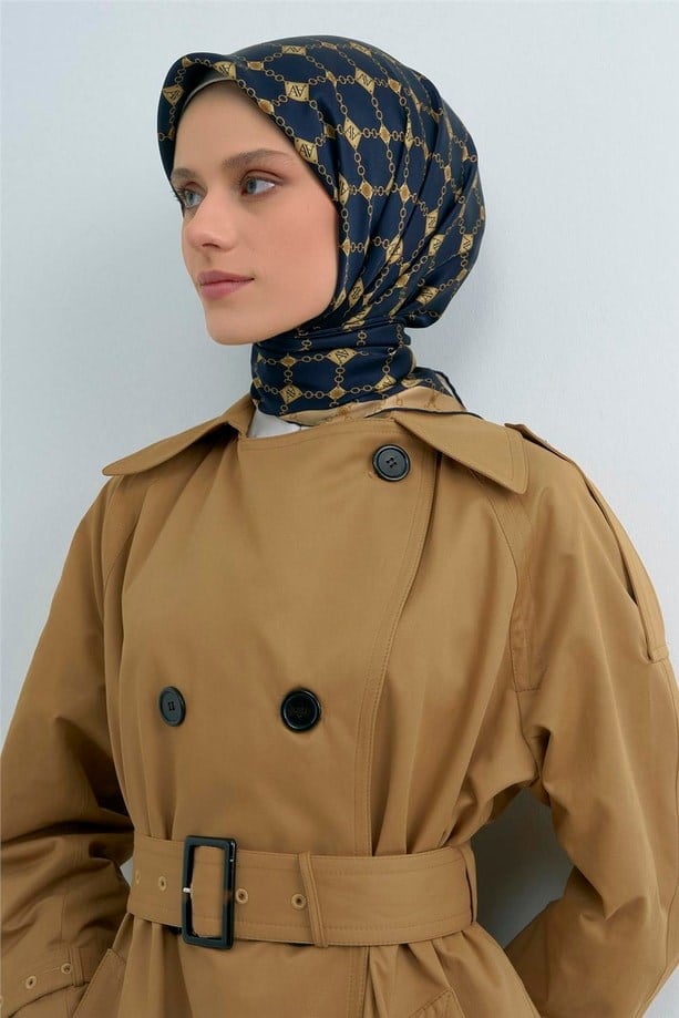 Saf İpek Sura Eşarp 9530D 04