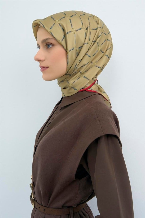 Saf İpek Sura Eşarp 9538D 82