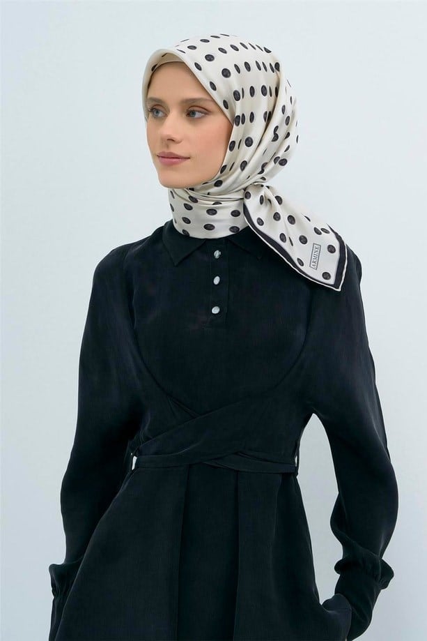 Saf İpek Sura Eşarp 9544D 80