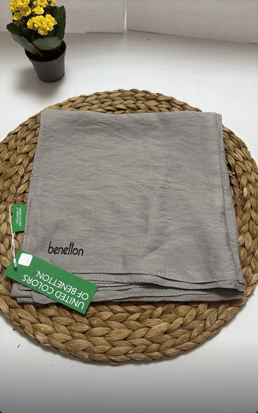 United of Benetton - Siena Eşarp Gri