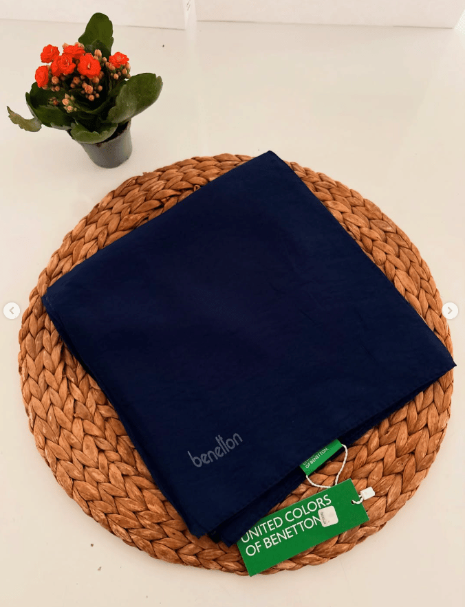 United of Benetton - Siena Eşarp Lacivert