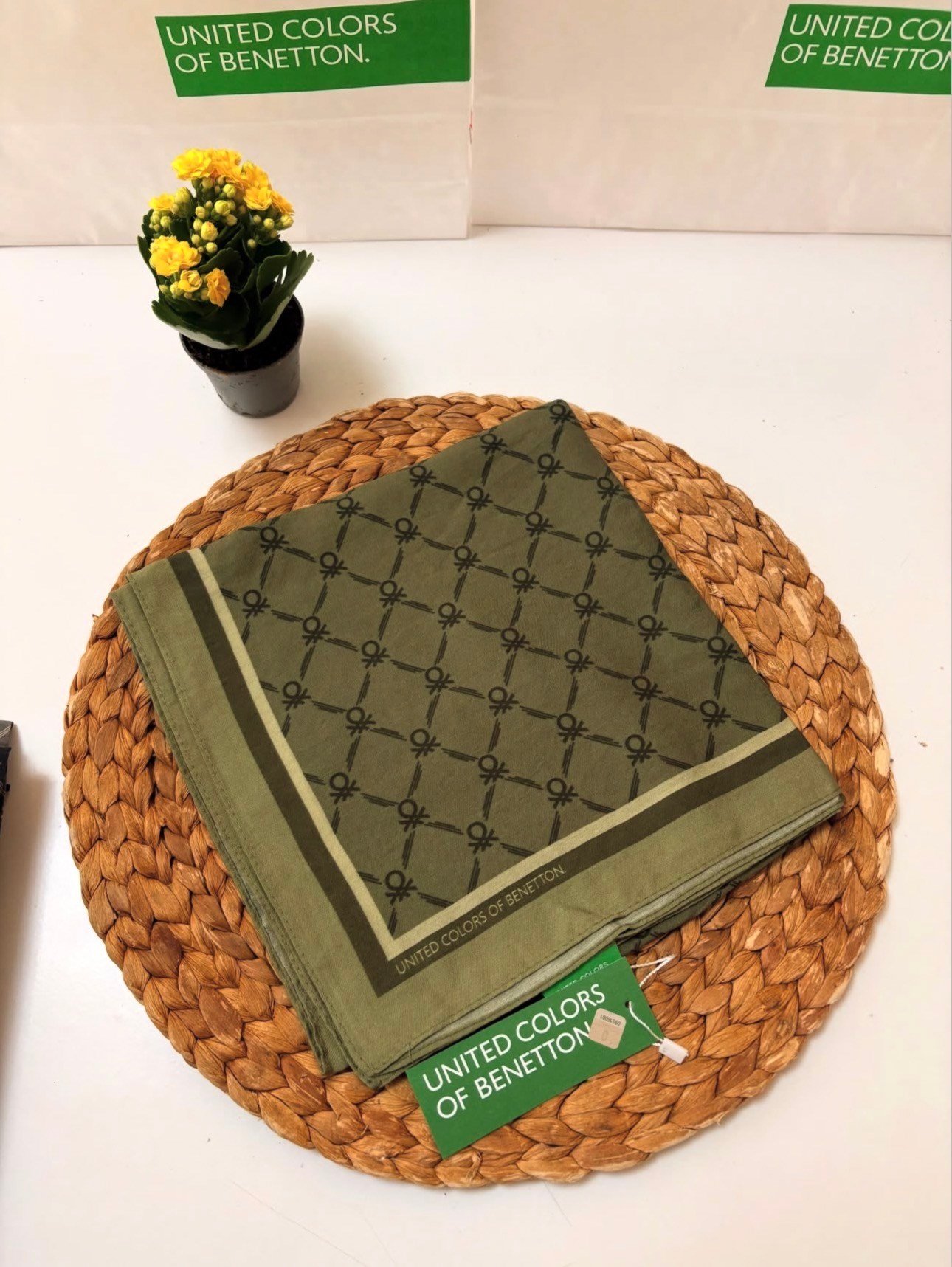 United of Benetton - Siena Eşarp Yeşil