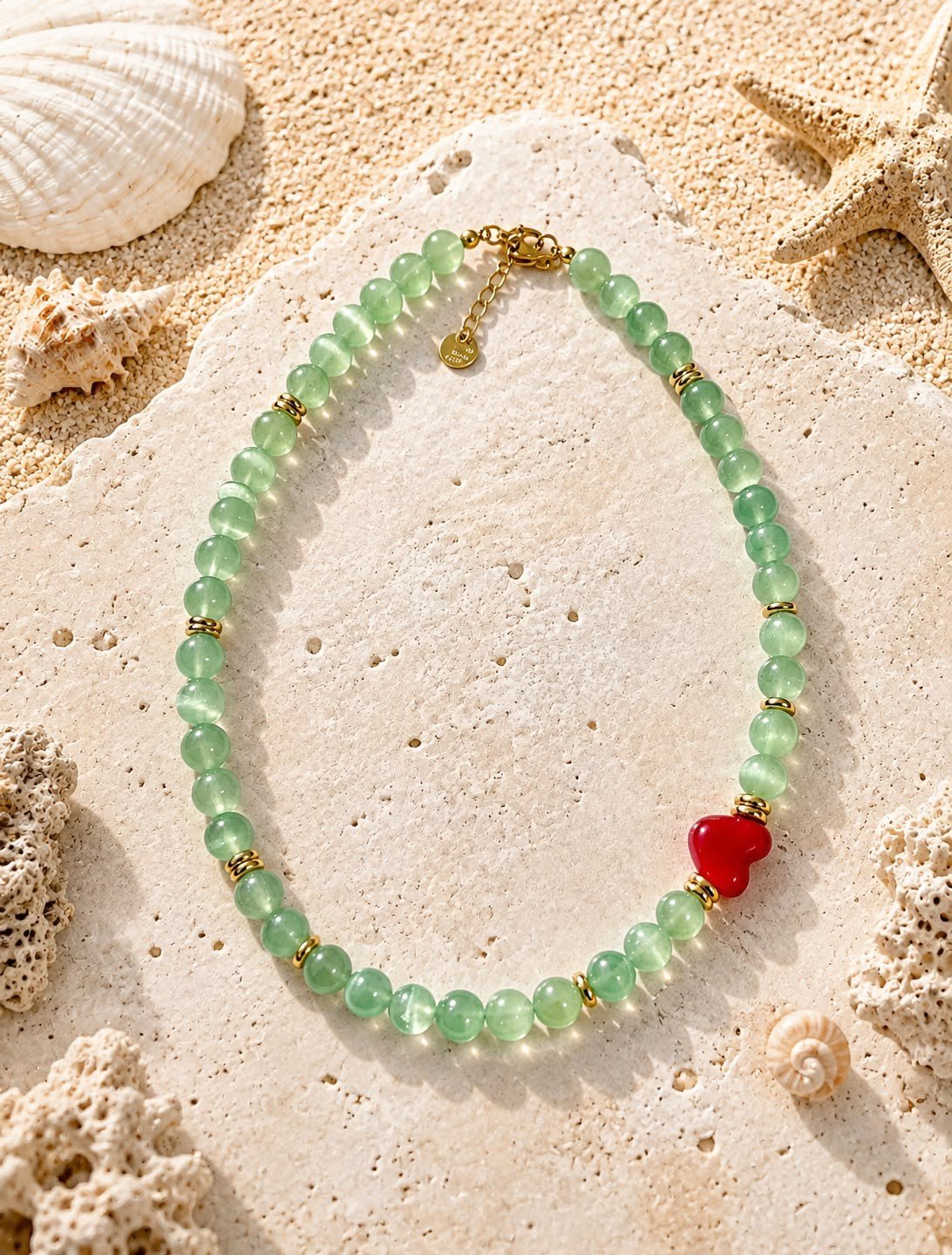 AMORE MINT - SELENİT KOLYE