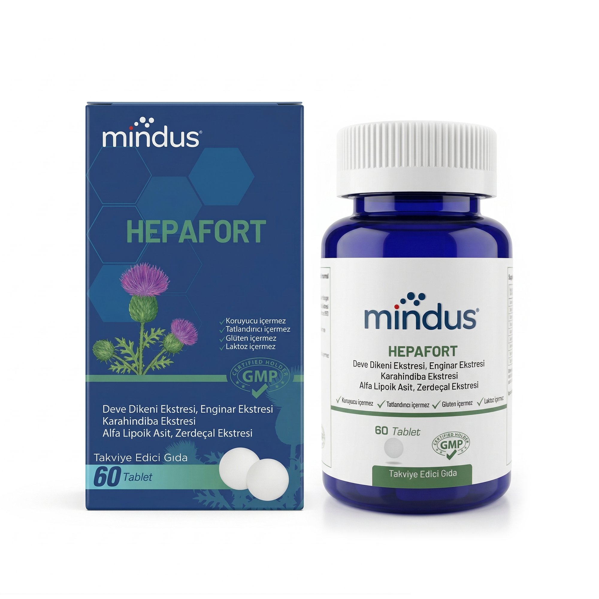 Mindus Hepa Fort 60 Tablet