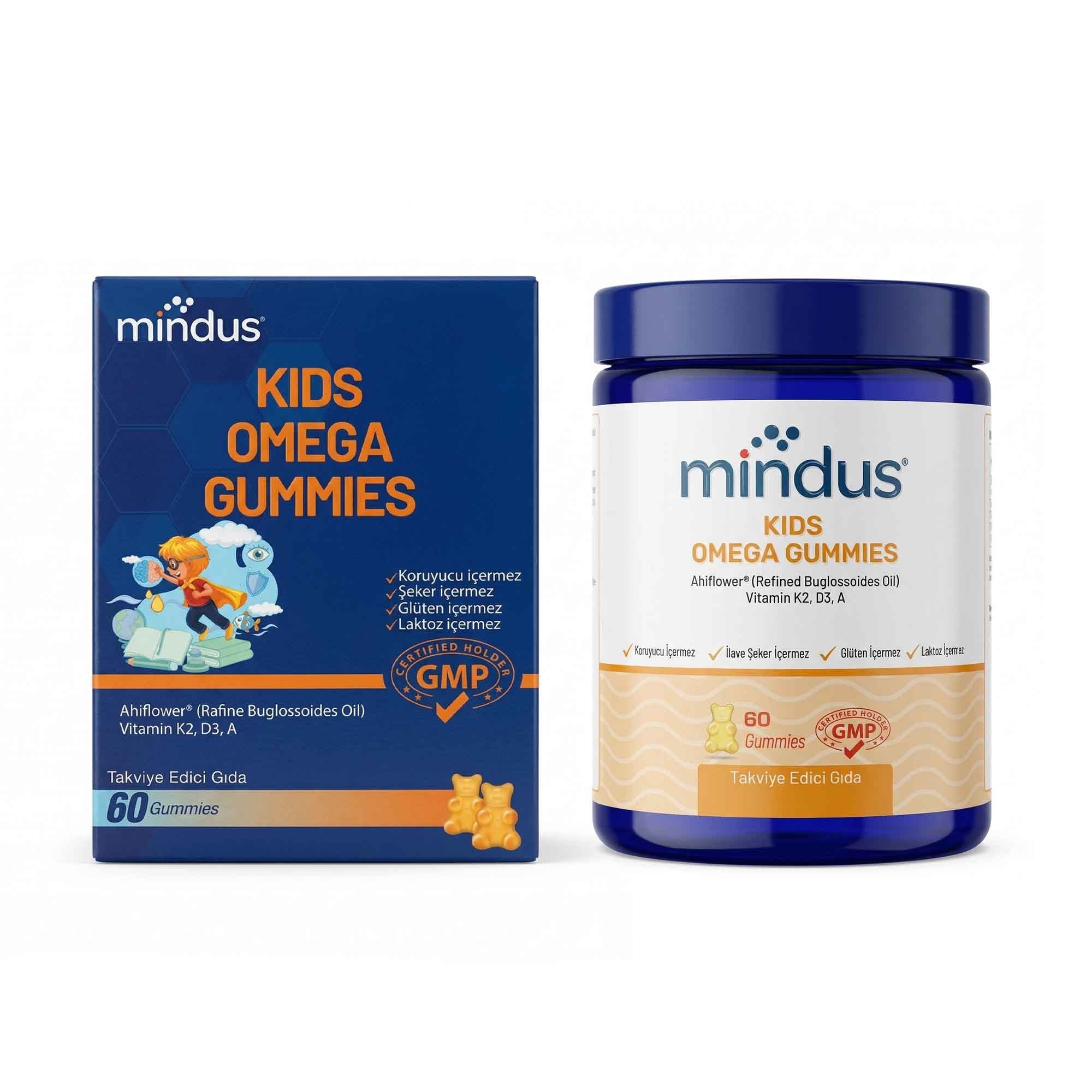 Mindus Kids Omega 60 Gummies