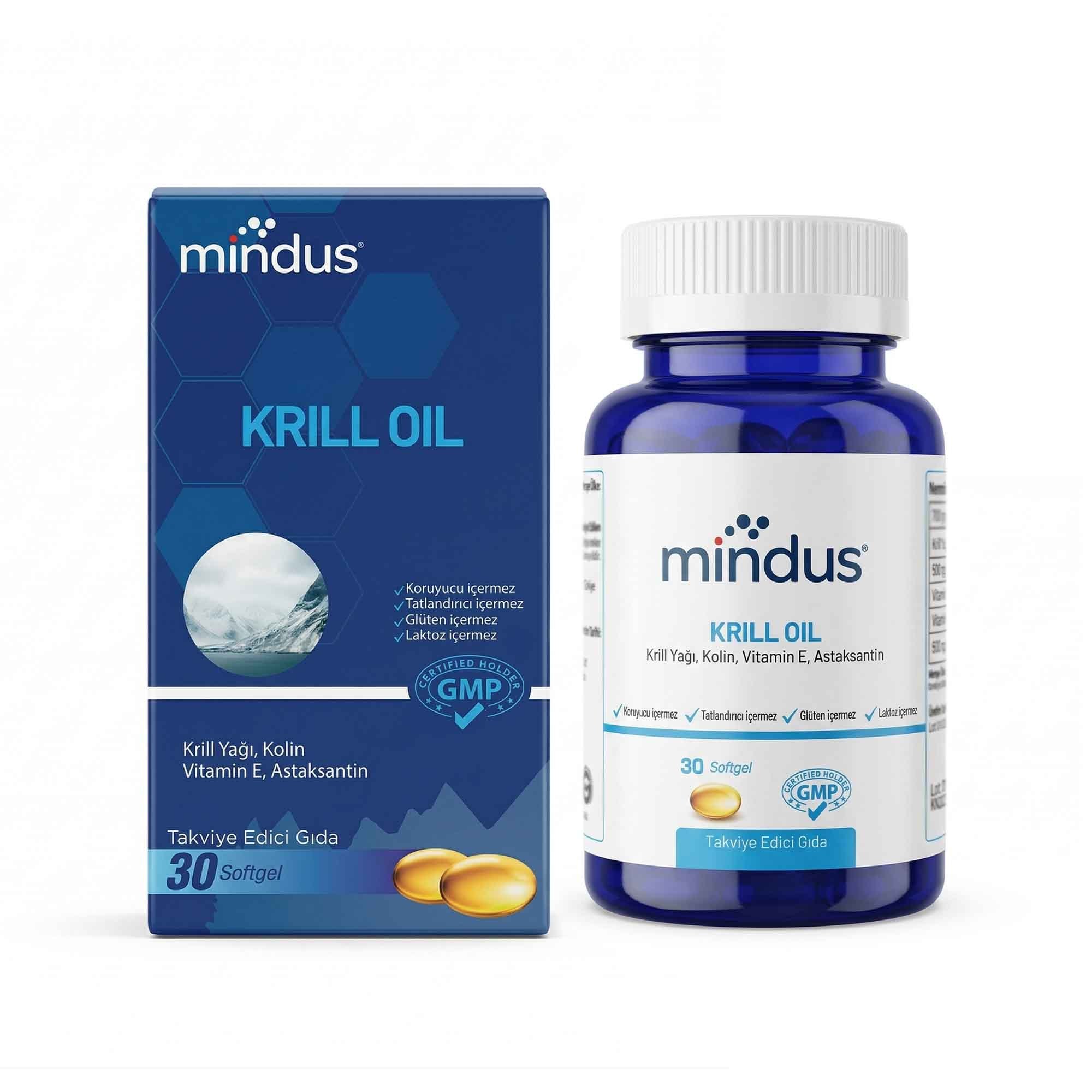 Mindus Krill Oil 30 Softgel