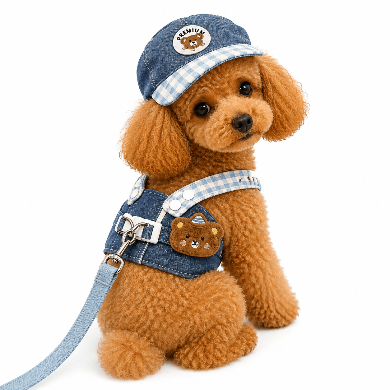 DolcePets Premium Şapkalı Tasma Set 