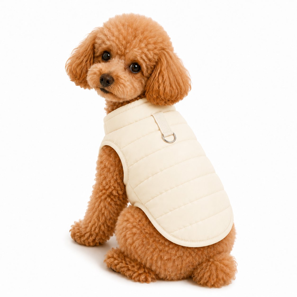 DolcePets Şişme Mont/Krem