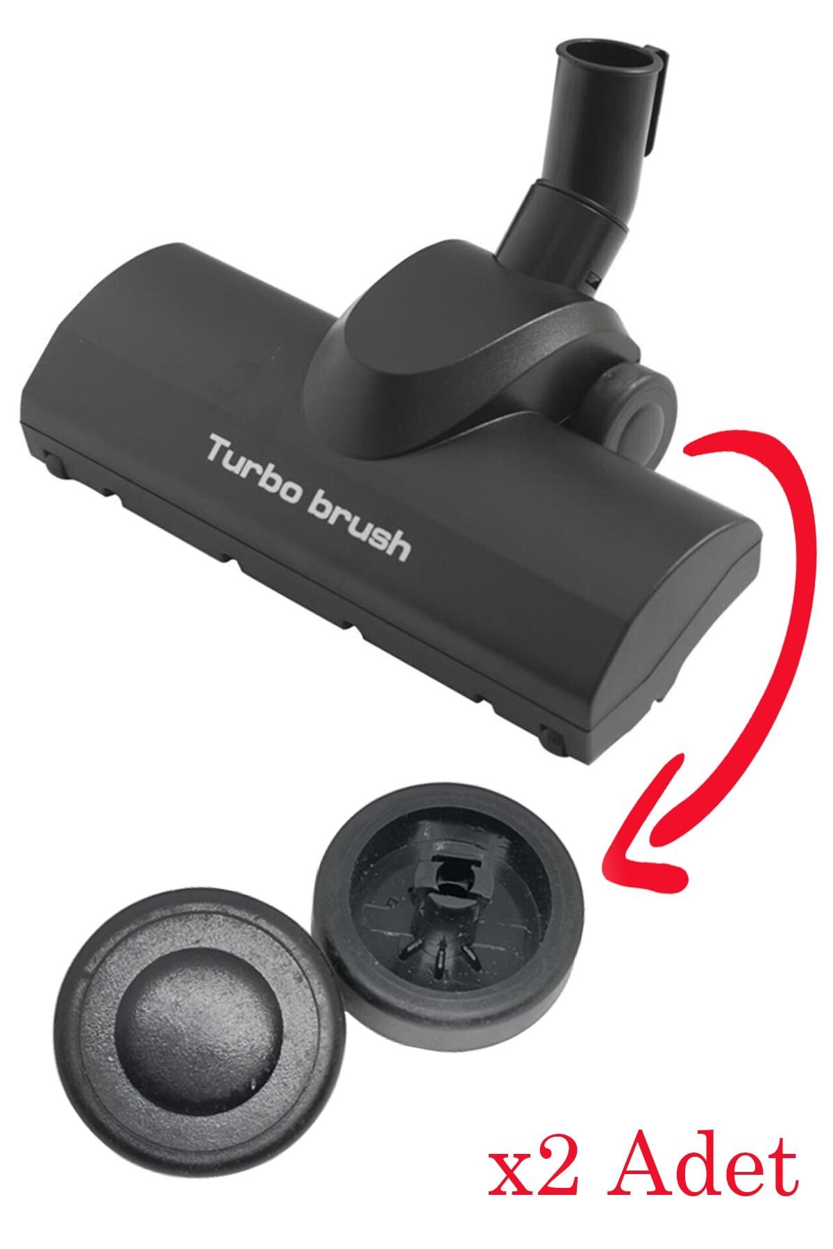 Arçelik S 4120 Kanguru  Turbo Emici Başlık Tekeri ( 2 Adet )