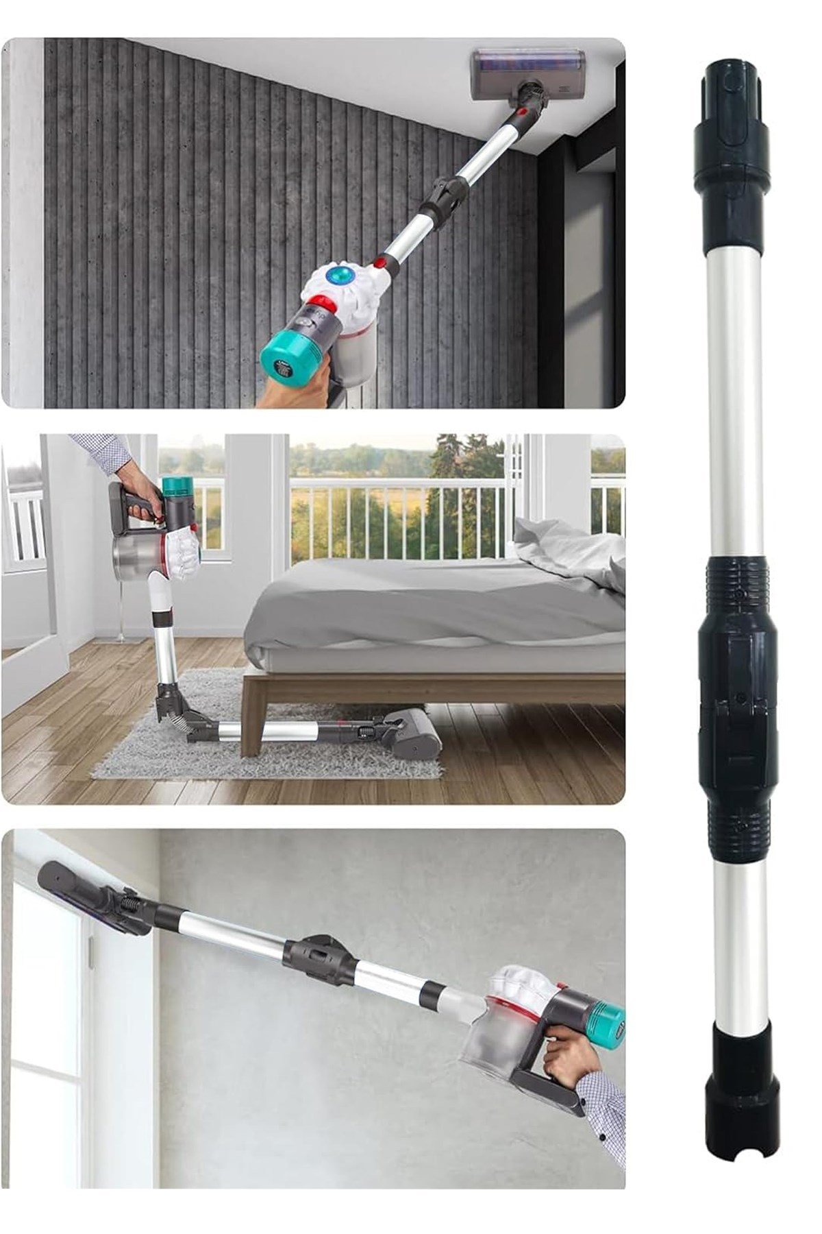 Dyson V 7/ V 8/ V 10/ V 11/ V 15 Uyumlu Katlanabilir Elektirikli Boru