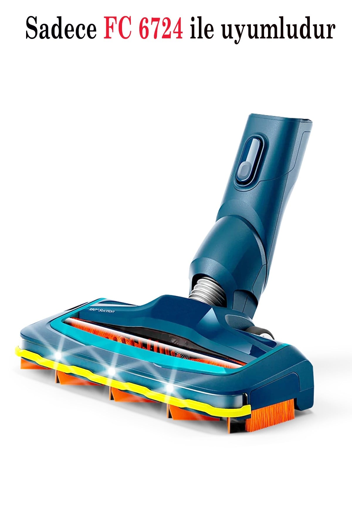 Philips Fc 6724 Speed Pro Uyumlu Led Işıklı Süpürge Emici Başlık