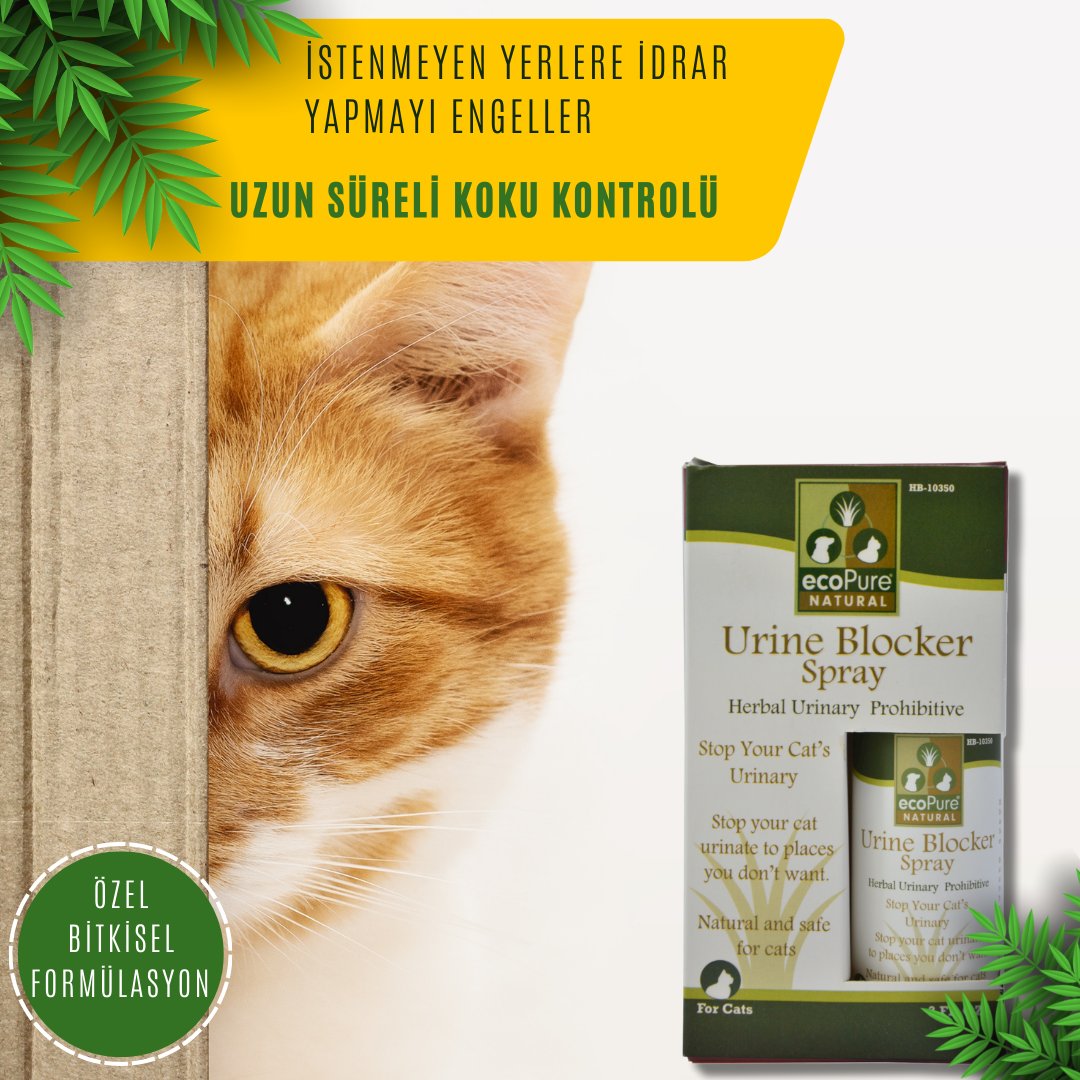 Urine Blocker® Spray Cat – Kedi idrar yapma engelleyici