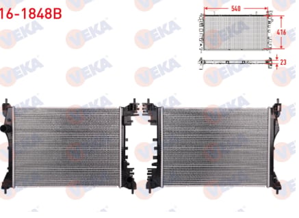 SU RADYATORU BRAZING FIAT DOBLO (152,263) 1.4 M-T AC+/- 2010-