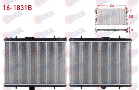 SU RADYATORU BRAZING FIAT SCUDO (270) 1.6 MJT M-T AC+/- 2007-