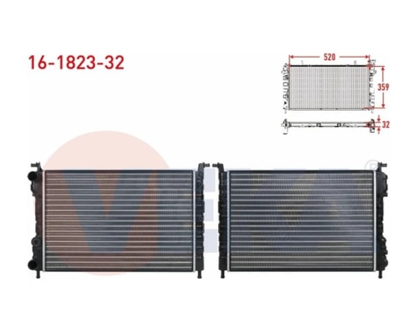 SU RADYATORU MEKANIK (32mm) FIAT PALIO (178BX) (178DX) 1.2i 16v M-T 1996-2005