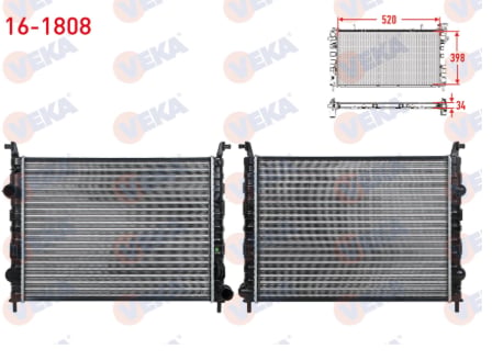 SU RADYATORU MEKANIK FIAT ALBEA 1.3 MJT M-T 2003-2007