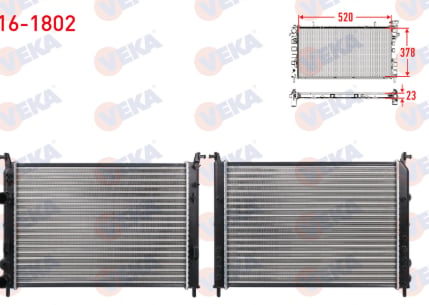 SU RADYATORU MEKANIK FIAT ALBEA 1.2i M-T 2003-2007