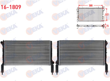 SU RADYATORU MEKANIK FIAT DOBLO (119,223) 1.2i M-T 2001-2010