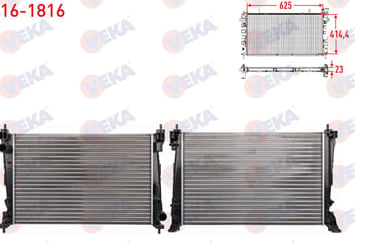 SU RADYATORU MEKANIK FIAT DOBLO (152,263) 1.3 MJT M-T 2010-