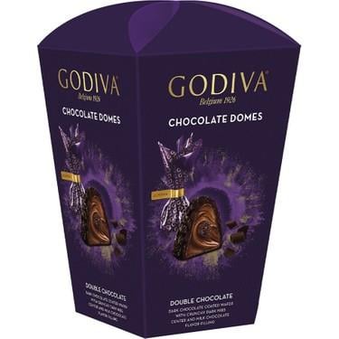 Godiva Bitter Çikolata - Sütlü Çikolata Parçalı Krokant 123G