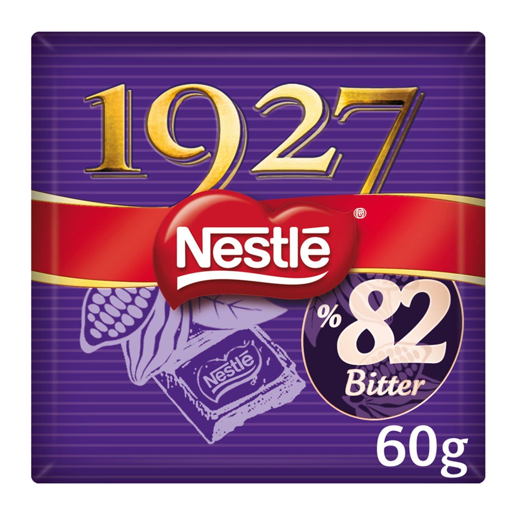 Nestlé 1927 %82 Bitter Kare Çikolata 60g