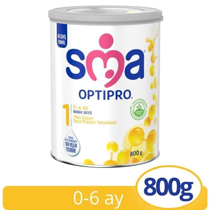 SMA OPTIPRO PROBIYOTIK 1-800g / 0-6 Ay Bebek Sütü