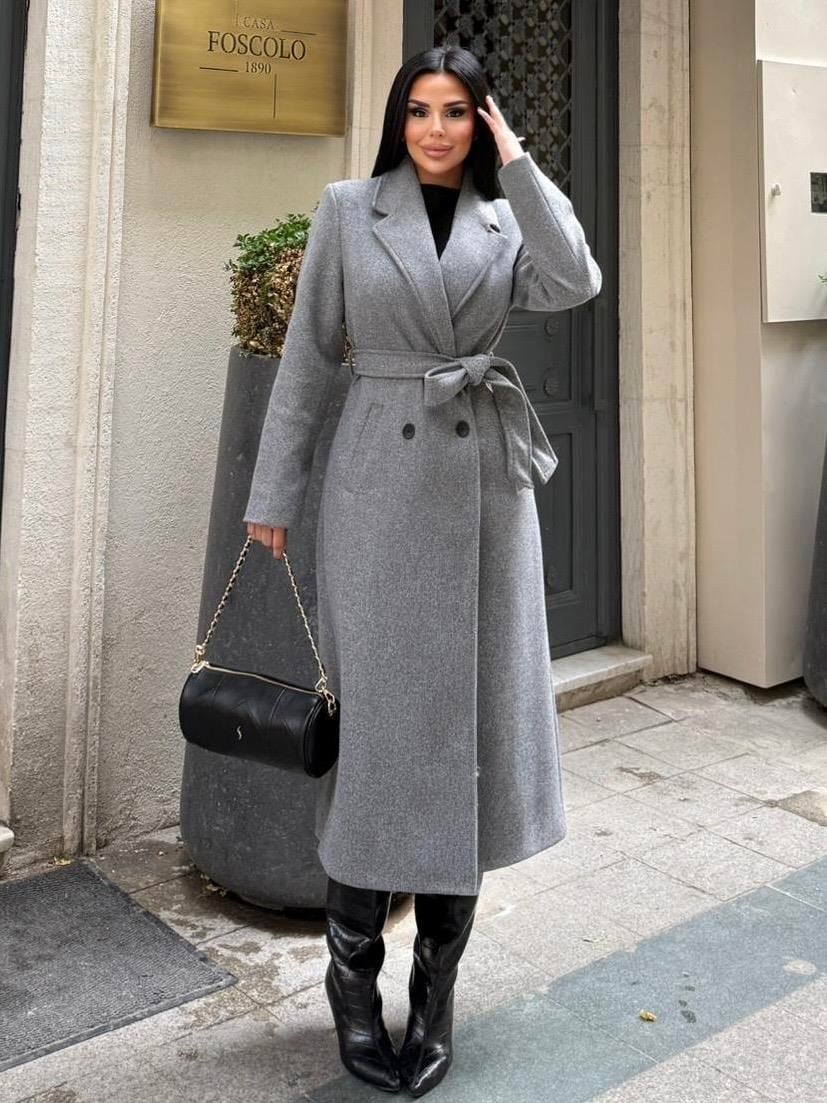 Harry Kaşe Kaban Gri
